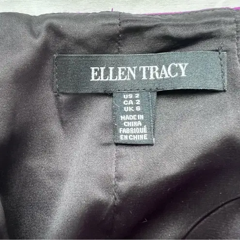 Ellen Tracy fuschia pencil straight skirt size 2