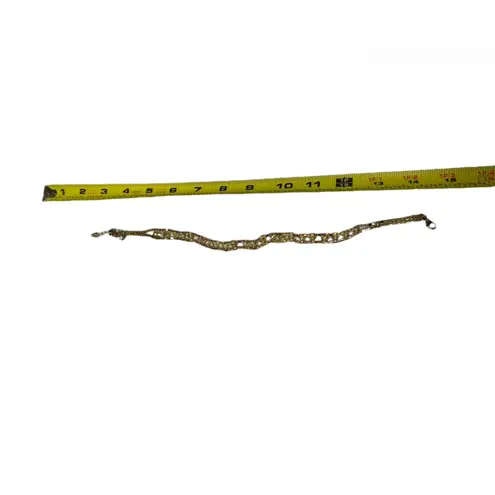 Shiny Pearl and Silver Colored Rhinestone Choker Necklace 14” Flat | Y2K Glam