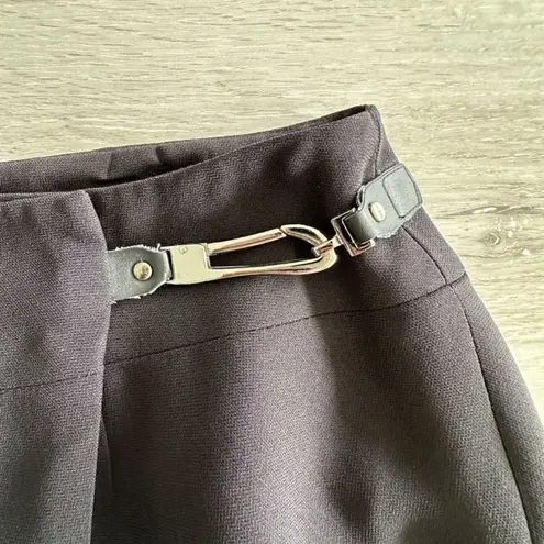 Casual Corner Wrap Skirt Black 6 EUC Black