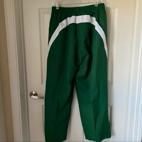 Nike  vintage green running pants sz L two pockets with lining