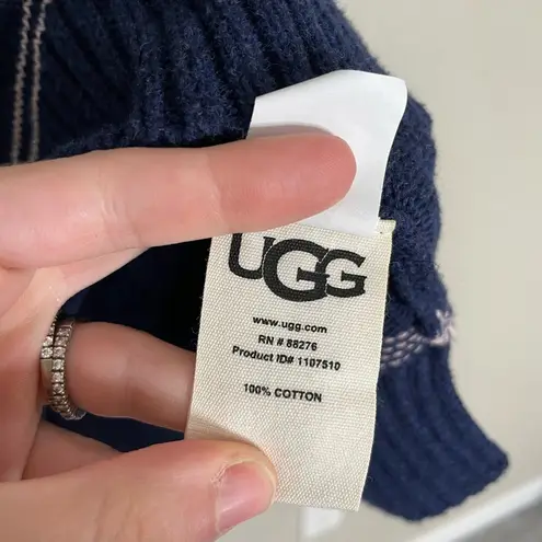 UGG  Phyllis Navy Blue Cotton Sweater XS