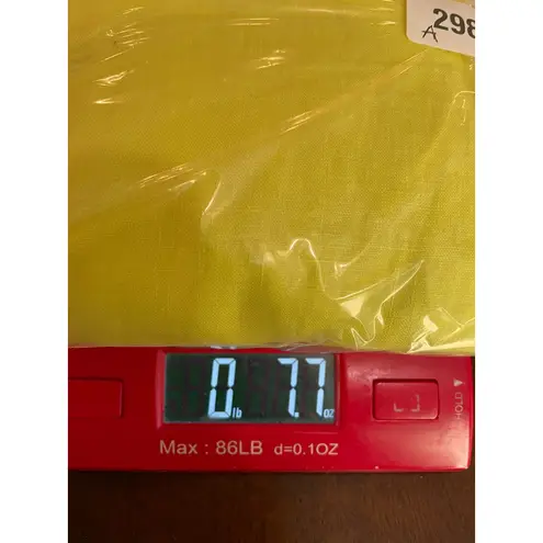 Ellen Tracy Ellen Tracy Womens XL Linen Chartreuse Shirt Top Tunic Preppy Breathable Boho