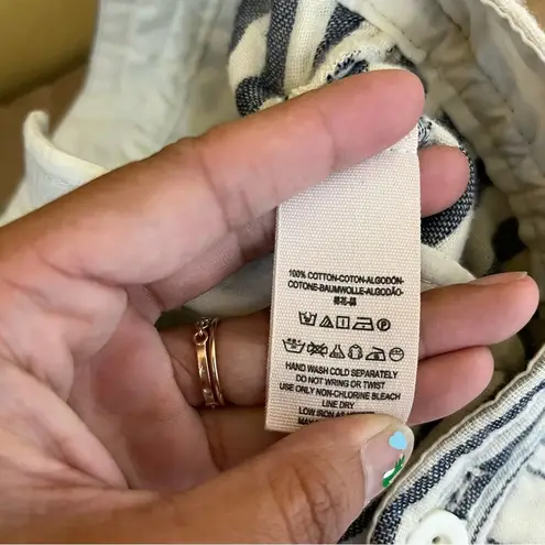 Free People  Striped Casual Shorts