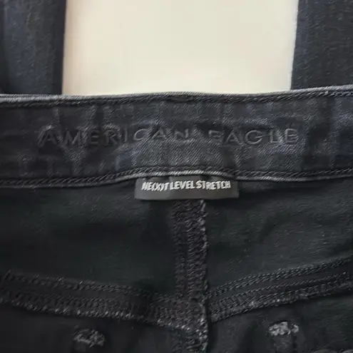 American Eagle  Black Denim High Rise Jegging Skinny Jeans