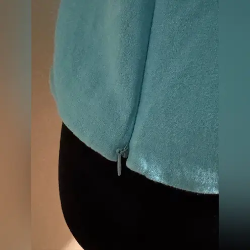 Jessica Howard EUC Blue and White Star Embroidered Fully Lined Tank Size 10