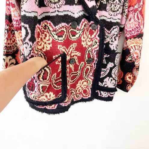 Farm Rio Sweet Mermaids Knit Jacket in Multicolor