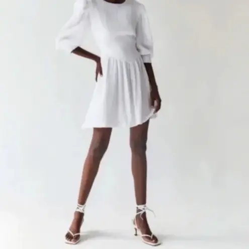 Tach Anker Cotton Mini Dress Black XS