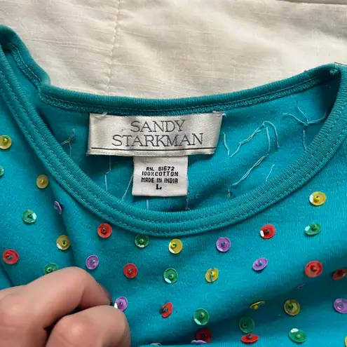 Vintage bright Blue multi