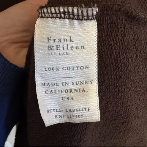 Frank & Eileen Frank & Eileen Izzie Party sweatshirt Brown Dress Size XL