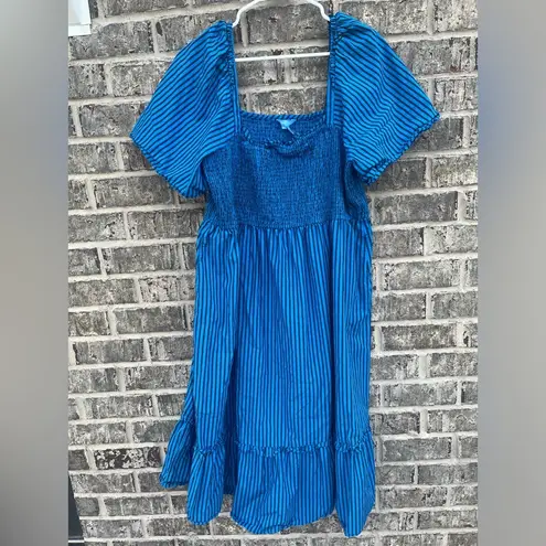 Draper James NWOT  “Deana” Smocked Midi Dress Size XXL