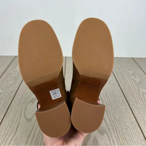 See By Chloe See by Chloé Suede Buckle Ankle Booties 37 Tobacco (Tan) & Goldtone Metal $525