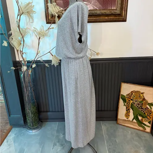 prAna Heather Gray Cozy Up Skyland Jersey Knit Maxi Dress ~ Size Small ππ