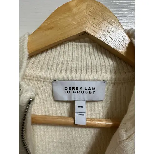 Derek Lam 10 Crosby Ramona layered rib knit cardigan size medium $450