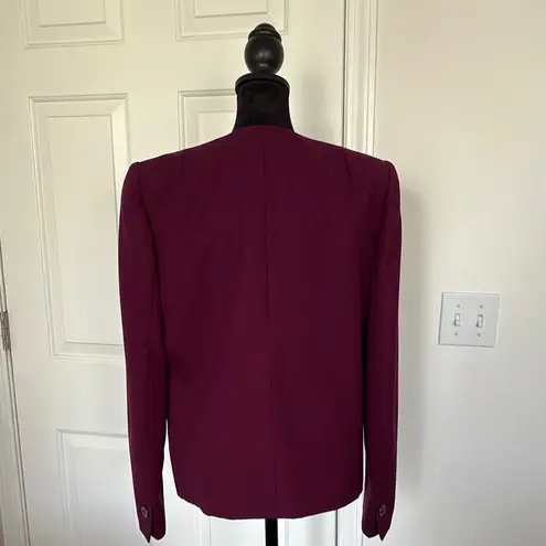 Mort Schrader 60s Dark Wine Colored Blazer Purple Size 10