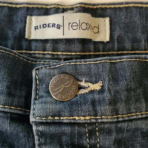 Riders By Lee Blue Straight Leg Jeans Size:10M