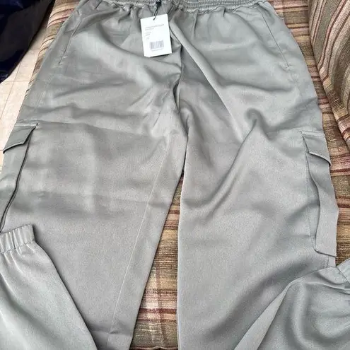 Generation Love Gray Cargo Pants Relaxed Fit