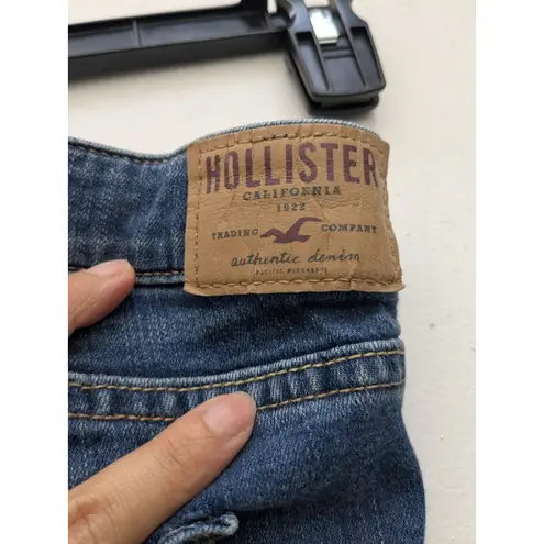 Hollister  Women's Jeans Boot Cut High Rise Distressed Size 29x35