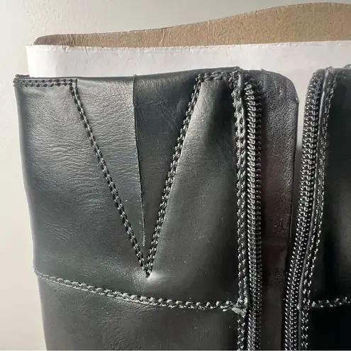 Tommy Hilfiger  Shyenne 3 Women's Tall Black Riding Boot Size 8.5 SKU#24337