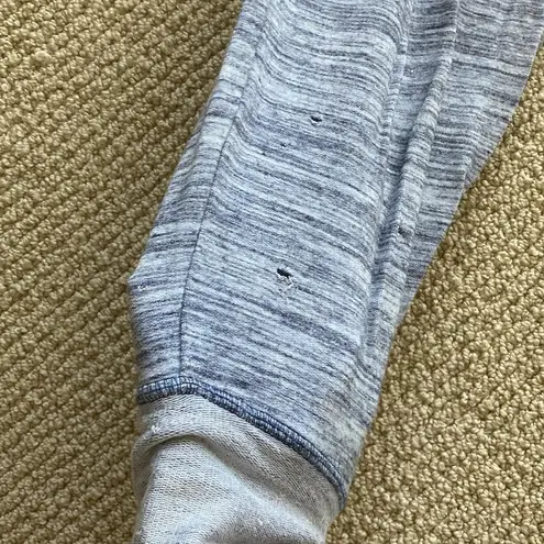 Felina Sweatpants Joggers Size Medium Heathered Grey FLAWS Women Lounge Stretch Gray