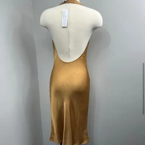 Young Fabulous and Broke  Gold Rebel Dress