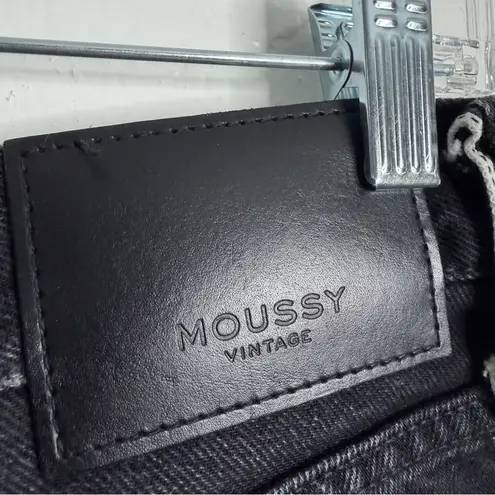 NWOT Moussy Vintage Jeans Moussy Edmond Jeans Washed Black Designer Size 25