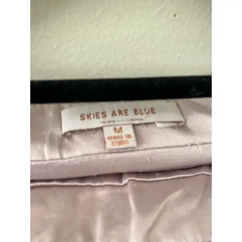 Skies Are Blue Sequin Knee Length Skirt - sz M -EUC