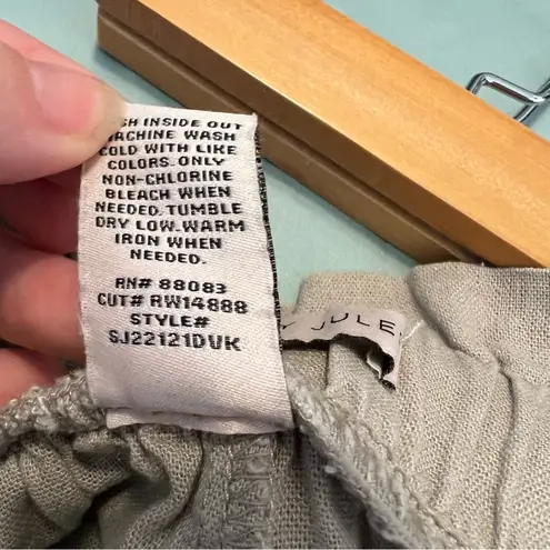 Sincerely Jules Paper Bag Waist Pant Greige M Gray Size M