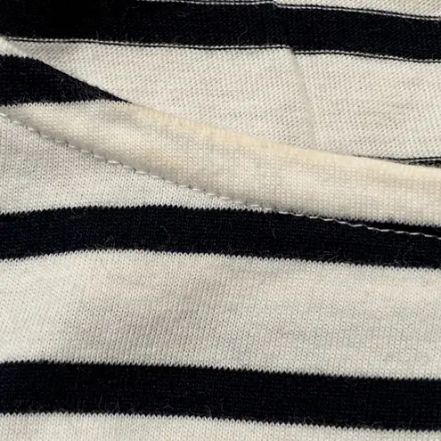 Boden Gingerbread Candy Cane Holiday Stripe Long Sleeve Top Size 4 Festive White