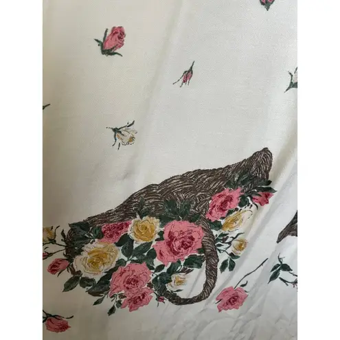 Vintage K.C. Spencer NY Floral Maxi Dress Pink Size 12