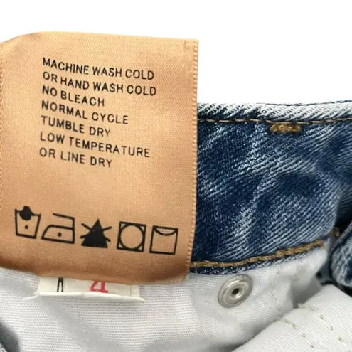 Driftwood Gizelle Embroidered Side Jeans Blue Women’s Size 27 Boho Southwest