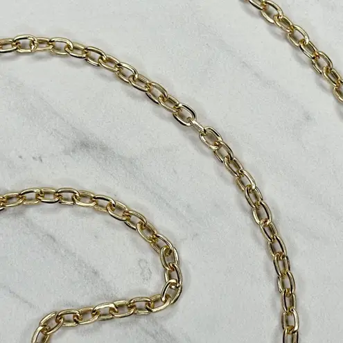 Gold Tone Chain Link Purse Handbag Replacement Strap ✨