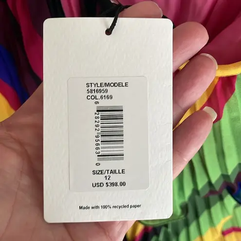 AMUR Sevyn Mini Halter Dress Pink Size 12