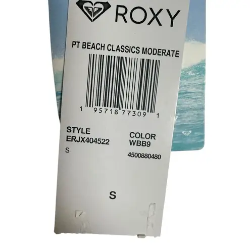 Roxy  Printed Beach Classic Hipster Tropical Floral Bikini Bottoms Size Small - Image 8