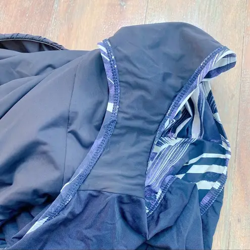 La Blanca Bali Hai Navy White One Piece Swimsuit 22W