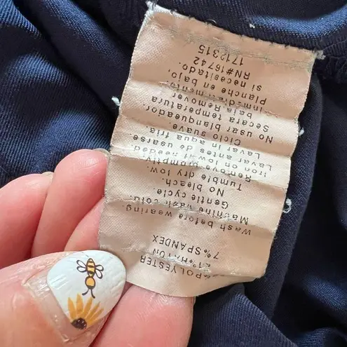 Women’s Jockey Navy Scrub pants Size Medium Petite Blue