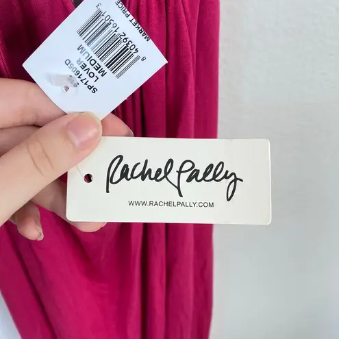 Rachel Pally Siren Dress Lover Hot Pink Size Medium NWT New Halter Mini Sexy