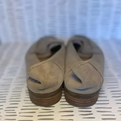 Lucky Brand ‎ NEW Caylon Suede Loafers Flats Tan 8.5