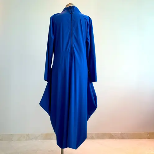 Boho, stylish IC Collection Blue Dress sz LG NWT