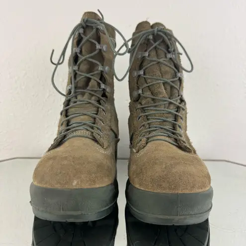 BELLEVILLE Mens Green Air Force Temperate Weather Vibram Lace Up Combat Boots Size 6.5