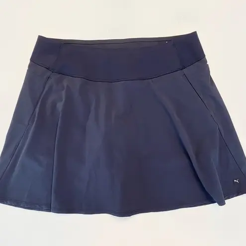 Puma  Solid Navy Blue Woven Skort Sz XXL 2XL Golf Tennis Like New PWRSHAPE