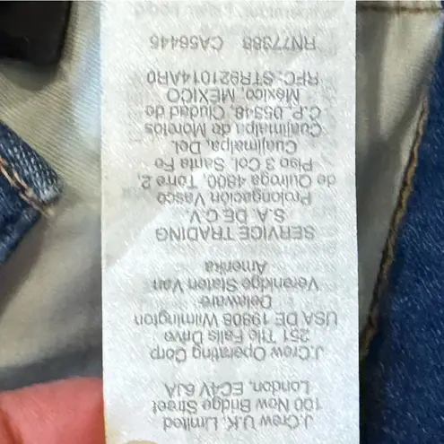 Madewell Cali Demi-Boot Jeans • Size 27 • Medium Wash • Raw/Frayed Hem Boot