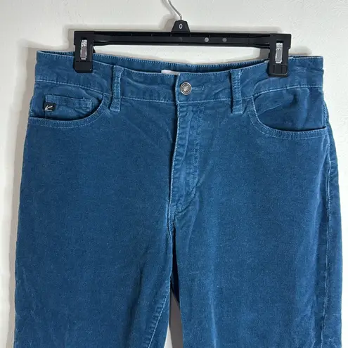KanCan Women’s Leah High Rise Сorduroy Mom Aqua Blue Jeans Cords Preppy size 28