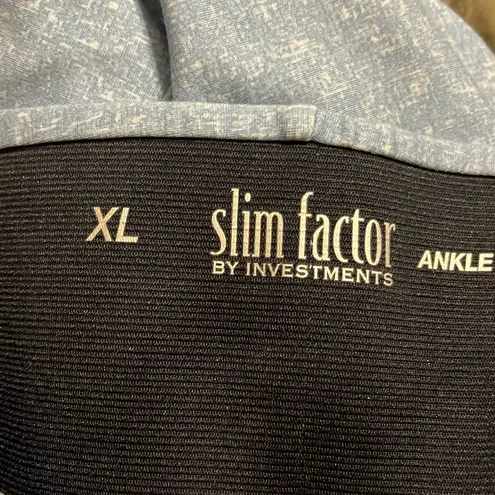 Investments Slim Factor By Pull-on Ankle Pants Size XL