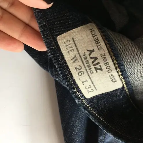 Diesel Zivy Skinny Ankle Zipper Jeans W26xL32