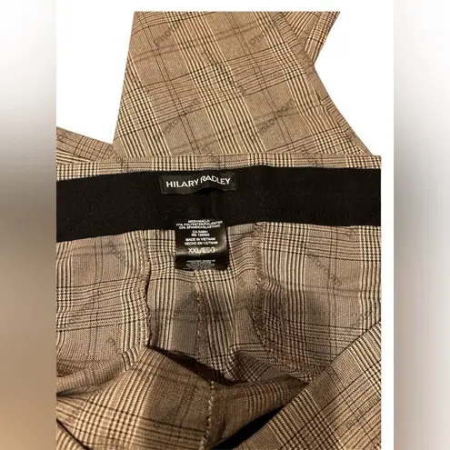 Hilary Radley Plaid Tummy Control Pants - XXL