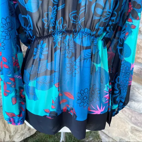 Bisou Bisou Semi Sheer Top