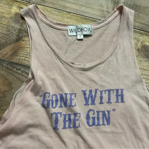 Wildfox  Gone With The Gin Tank Top Small