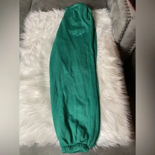 Boys Lie Josh Grunfeld Vintage Sweatpants in Emerald Green