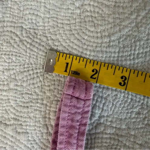 Pilcro Anthropologie Corset Tank Top Womens Large Purple Lilac Cropped Shirt