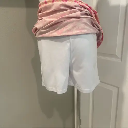 Stella Parker Collection UPF 50 Pull On Tennis Golf Activewear Skort Pink Medium